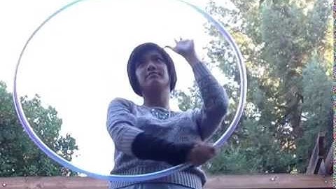 Hoop Tutorial: Two Handed Isolation [Slow Motion] [Single Hoop]
