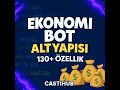 Discord Sunucun İçin Ücretsiz Ekonomi Botu v24 | 130+ Özellik