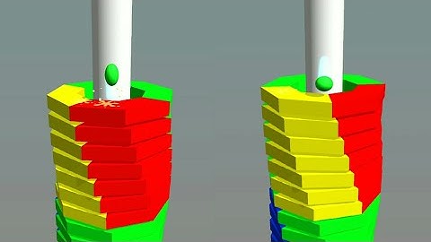 Stack Switch! so satisfying and Relaxing ASMR Slicing game