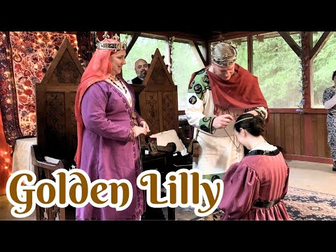 Come with us to Golden Lilly 25: Becoming a Squire and Award of a Meridian Cross