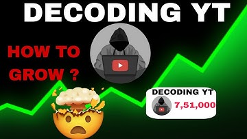 How  @decodingyt YouTube: His SECRET to Beat the YouTube Algorithm