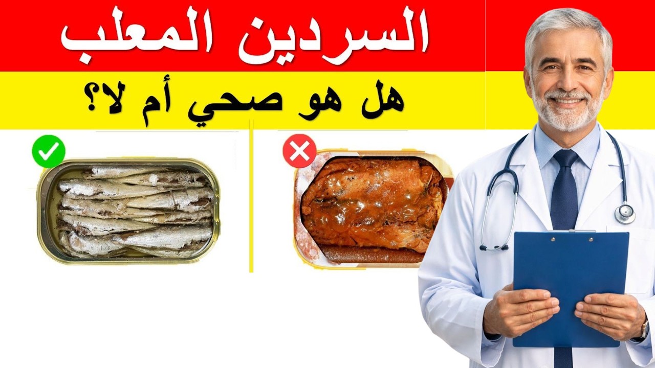 هل السردين المعلب مفيد أم مضر؟ حقائق صادمة لا يعرفها كثير من الناس!