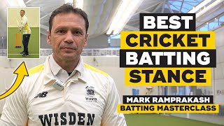 The BEST cricket batting stance | Mark Ramprakash Batting Masterclass