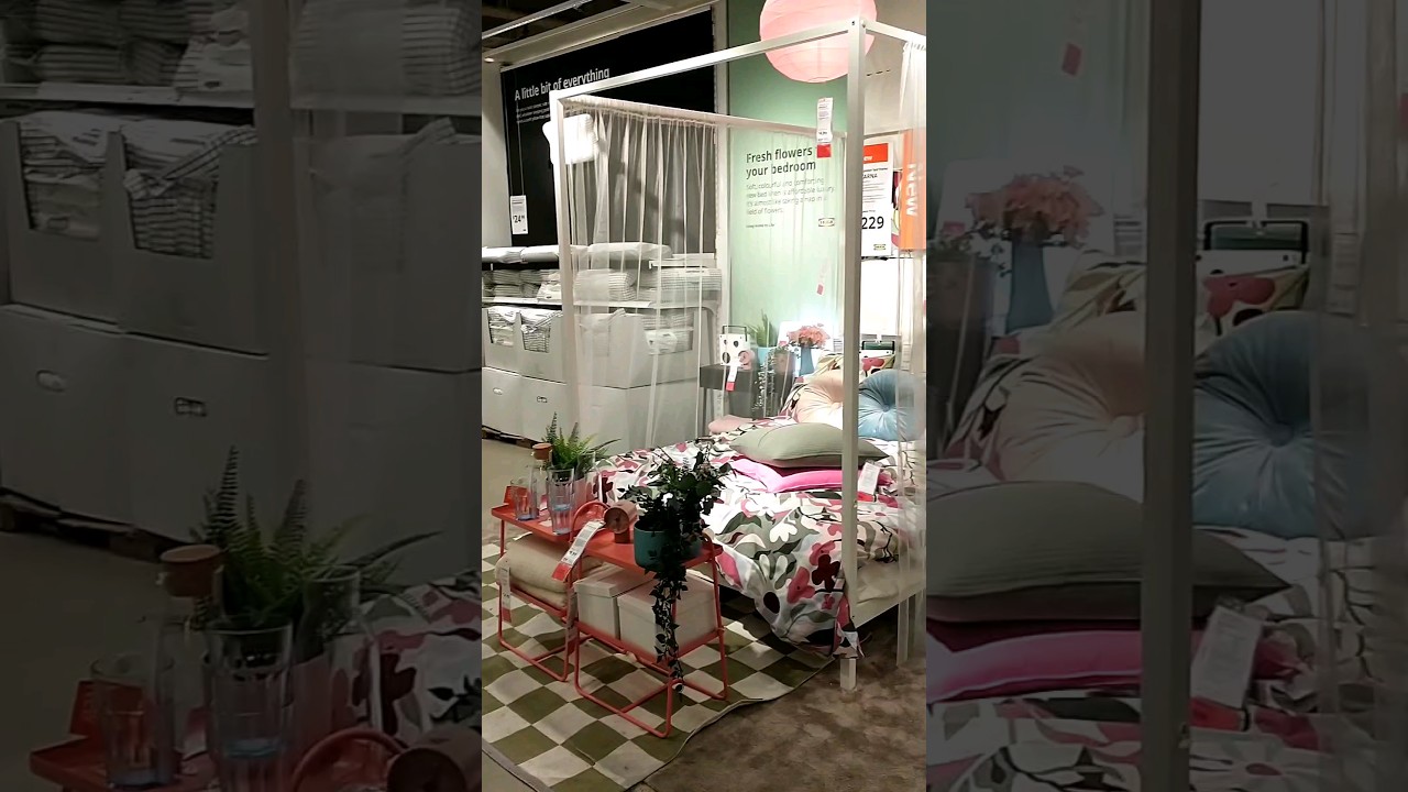 IKEA 2024 | IKEA finds: Vitarna 4-poster bed 👉check out my channel for full Ikea videos 