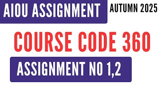 Celebrity AIOU Code 360 Information Technology Application Solved Assignment No.1 & 2 | Autumn 2025 | HSSC Profile