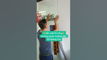 👍Sản xuất thi công👍nhượng quyền thương hiệu 3D Quảng Cáo #led #lambanghieu #hopden #alu #thicong