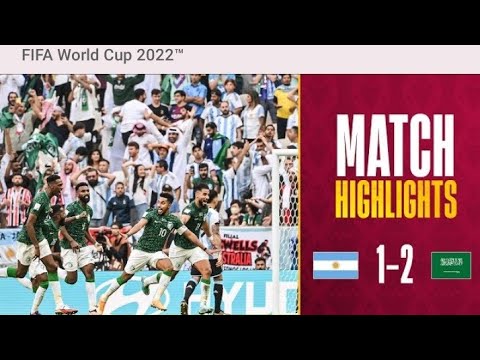 Argentina vs Saudi Arabia 🔥🔥| highlights Group stage👍👍| FIFA world cup 2022 Qatar | KSA beats Arg 🥺🥺