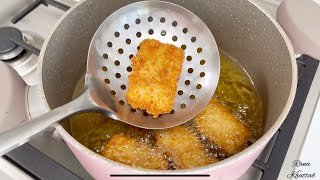 أنجح وصفة ناجتس دجاج ومن دون بيض ??مع طريقة تفريزه eggless chicken nuggets recipe