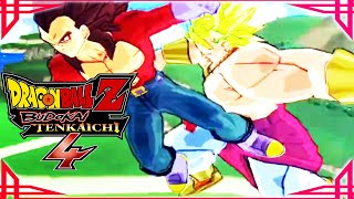 What if SS Broly fights SS4 Vegeta in the Hardest difficulty -TENKAICHI 4 MODE
