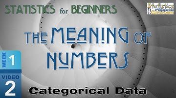 The Meaning of Numbers – Categorical Data (1-2)