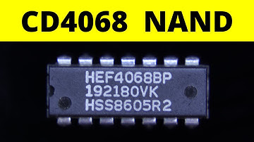 CD4068 | 8 Input NAND Gate