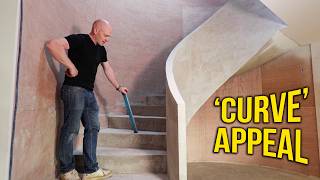CONCRETE STAIRCASE REVEAL - Striking the formwork