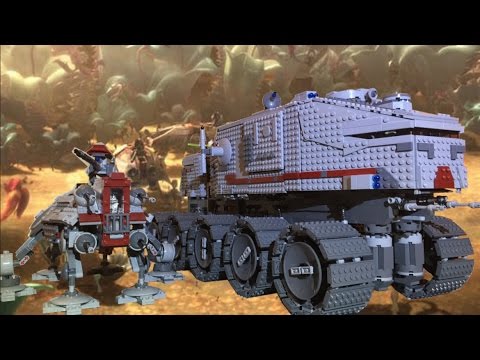 Lego Star Wars Huge Custom Clone Turbo Tank - YouTube