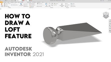 Loft-functie | Autodesk Inventor 2021 | Zelfstudie voor gevorderden