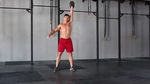 Hang Clean And Jerk DB Single Arm