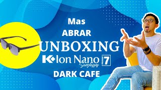 Bang Abrar ( RANS ENTERTAIMENT ) unboxing K-Ion Nano Premium 7 Sunglasses Dark Cafe