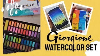 giorgione watercolor paint set 1