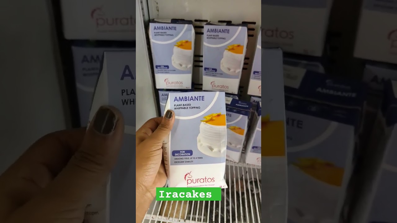 #chantilly,#em Moçambique mas conhecido por natas Ambiante,uso para #cobertura  dos meus bolos#short
