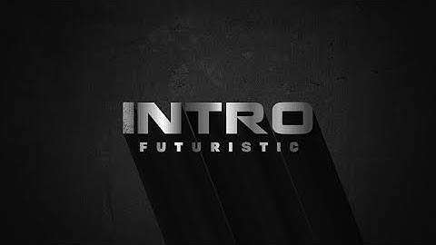 How to make  Futuristic Virtual intro like After Effects on android.