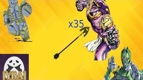 (YBA) Using arrows until I get a skin! 1k Special