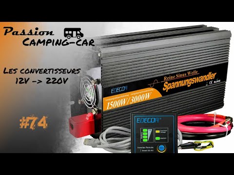 Test du convertisseur 12V 220V EDECOA 