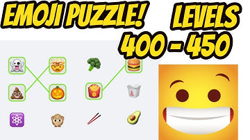 Emoji Puzzle! Game levels 400 - 450 Gameplay Walkthrough (iOS-Android)