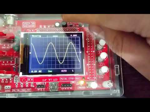 Video: Cómo Configurar Un Osciloscopio Digital DSO138