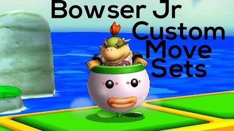 Super Smash Bros 4 Custom Move Sets : Bowser Jr