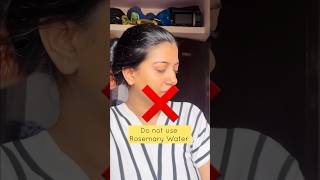 Do Not Use Rosemary Water ❌ || Reason is Funny #rosemaryforhair screenshot 4