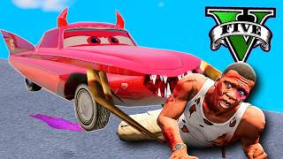 FRANKLIN CONTRA O RELÂMPAGO MCQUEEN AMALDIÇOADO no GTA 5