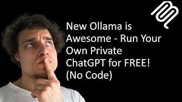 Run Your Own Private ChatGPT for FREE! (No Code) - Ollama Tutorial