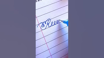 Reeva  || Comment your name..|| #viral  #cursive #cursive-handwriting #shorts