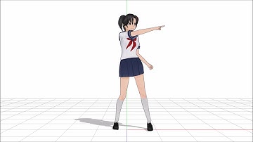 [MMD] hanako hair physics test