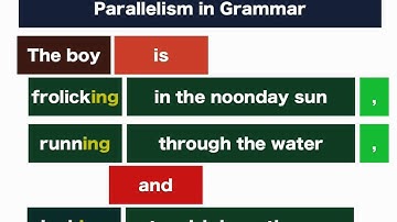 Parallelism in Grammar