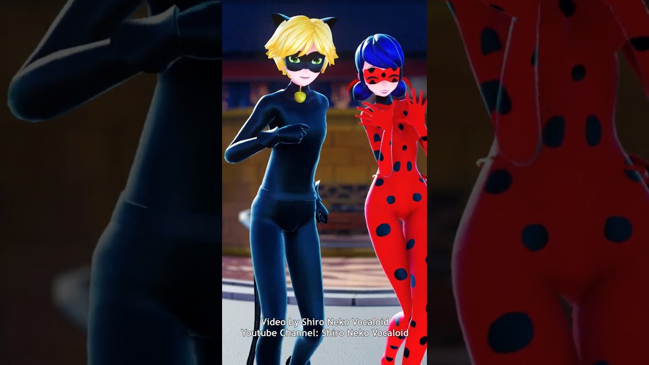 MMD Mamma Mia (Ladybug x Chat Noir) #miraculousladybug #ladybug