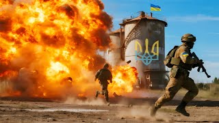 Russian Iskander Missile Hits Ukrainian Troop Fuel Depot—Shockwaves Visible