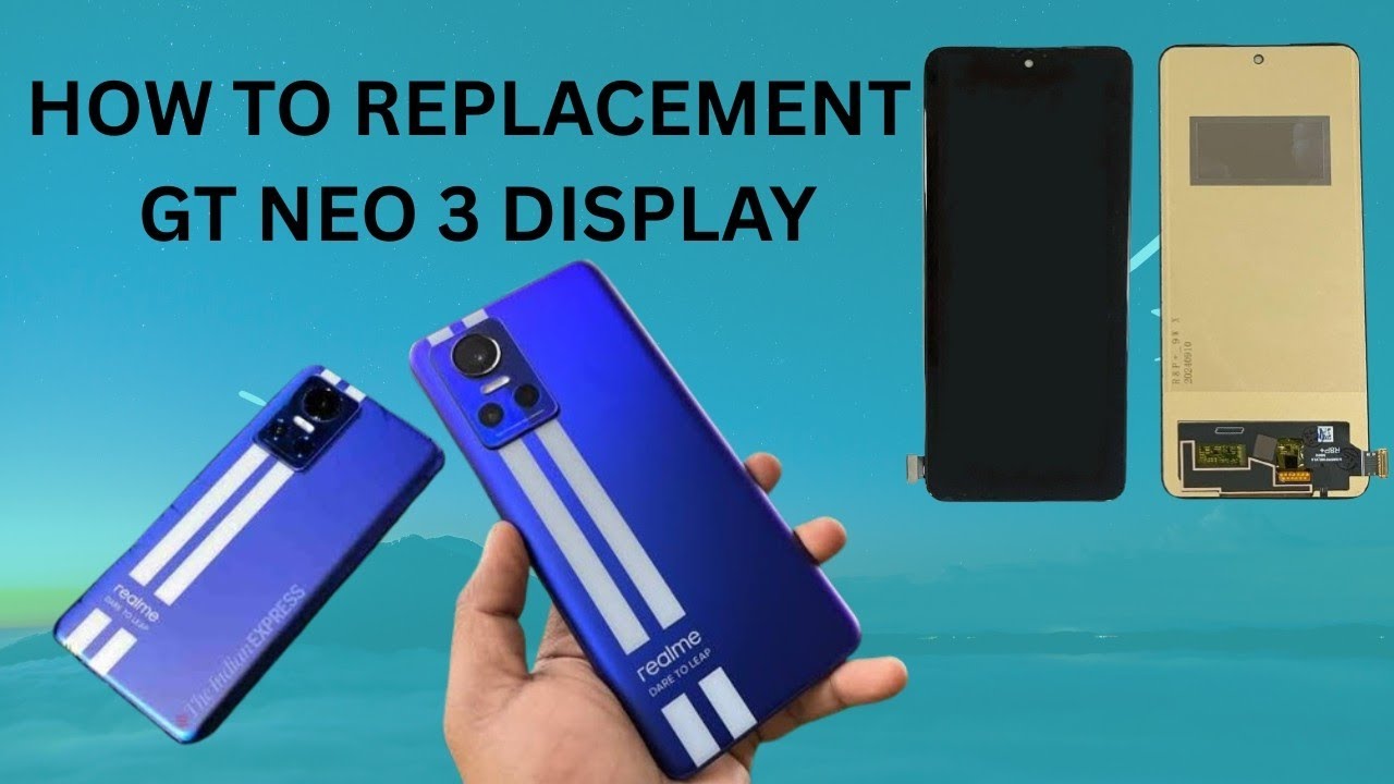 Realme GT Neo 3 Display Replacement 🔧 |#GTNeo3Display #TechRepair #AMOLEDDisplay#viral#mobilerepair