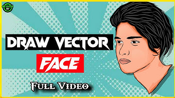 Draw Vector art Face Tutorial | #saiop | MR EDITOR 007