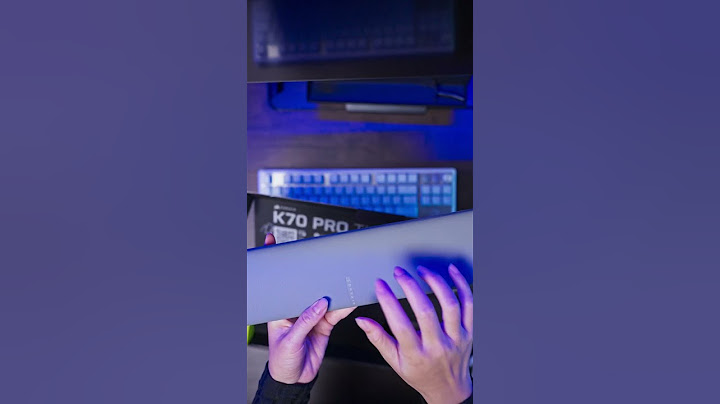 Unboxing our new K70 Pro TKL keyboard #corsair