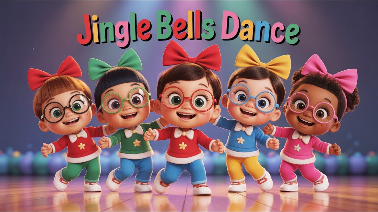 Jingle Bells Kids Dance | Jingle Bells Christmas Song - YouTube