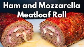 Ham and Mozzarella Meatloaf Roll Ep.132