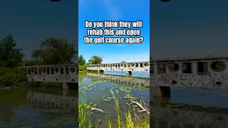 I can’t believe this is 100+ years old #belleisle #detroit #michigan #golf #graffiti #abandoned Wealth