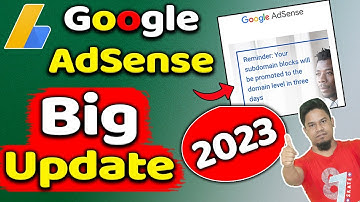 Google AdSense Big Update! | Your subdomain blocks will be promoted to the domain level in 3 days