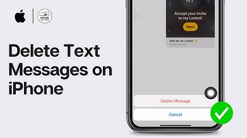 How To Delete Text Messages On iPhone (2024)