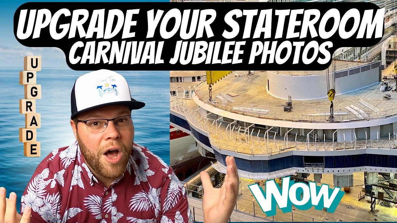 NEW CABIN UPGRADE SYSTEM: DO YOU LIKE IT? NEW CARNIVAL JUBILEE PHOTOS | ICON OF THE SEAS EPISODE 1