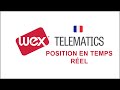 Position en temps rel  wex telematics