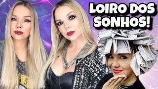 CABELO LOIRO PEROLADO - FIQUEI MUITO LOIRA ðŸ˜± Camilla Amaral