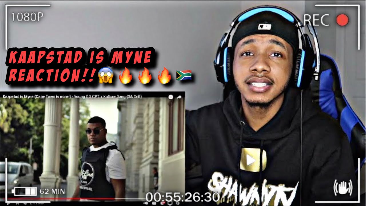 Kaapstad is Myne (Cape Town is mine!) - Young OG CPT x Kulture Gang (SA Drill) REACTION!!🔥🔥🔥