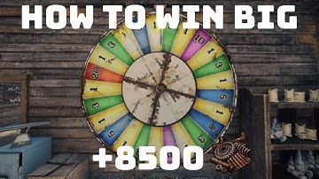 How to win THOUSANDS of Scrap at Bandit camp using OP wheel strategy - Rust Console Edition