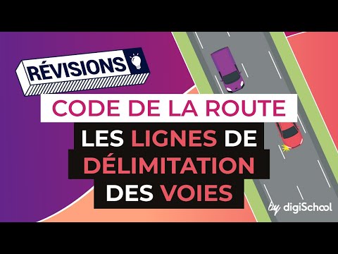 Vidéo: Que signifient les différentes lignes de route ?